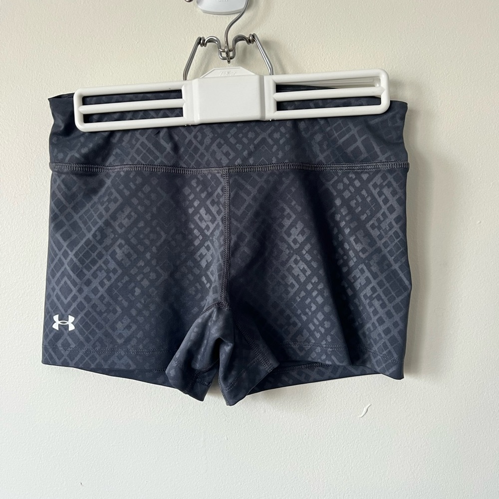 Under Armour Grey Patterned Gym Shorts New